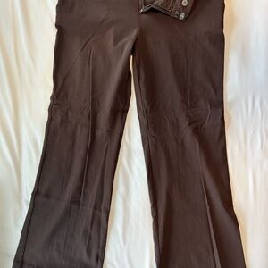 Rampage Brown Trousers with Slim Fit and Straight Leg Design